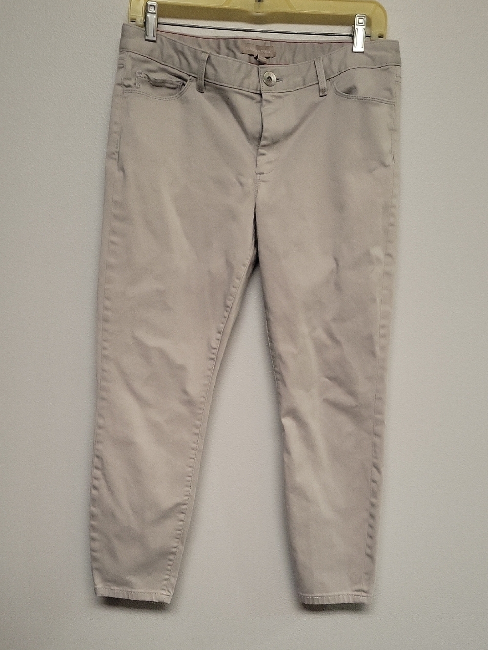 Banana Republic Women's Light Gray Ankle Slim Jeans